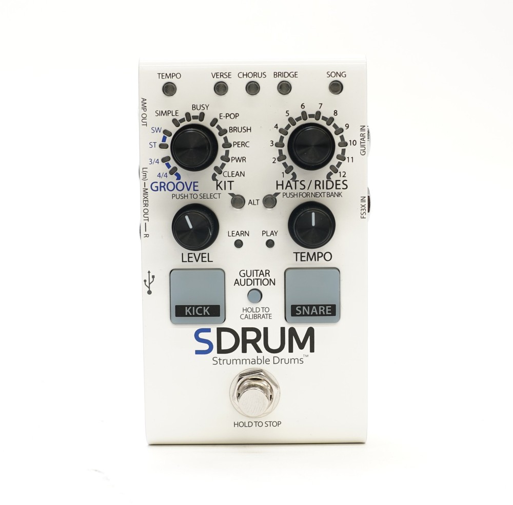 Digitech SDRUM Strummable Drum Pedal Effects