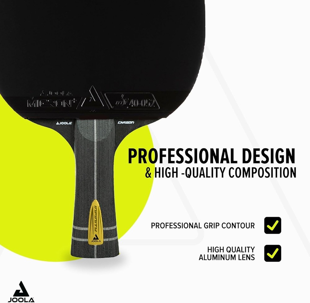 Joola Infinity Carbon Professional Ping Pong Paddle - Speed & Control Unleashed