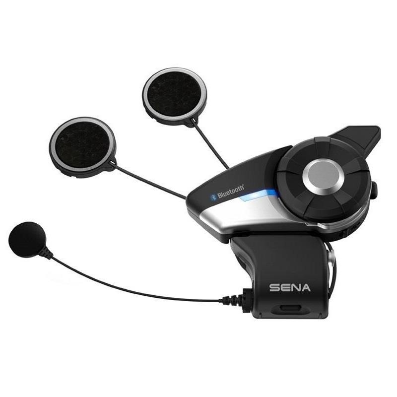 Sena 20S Evo Motorcycle Bluetooth Communication System Helmet 8-Way Intercom Kit