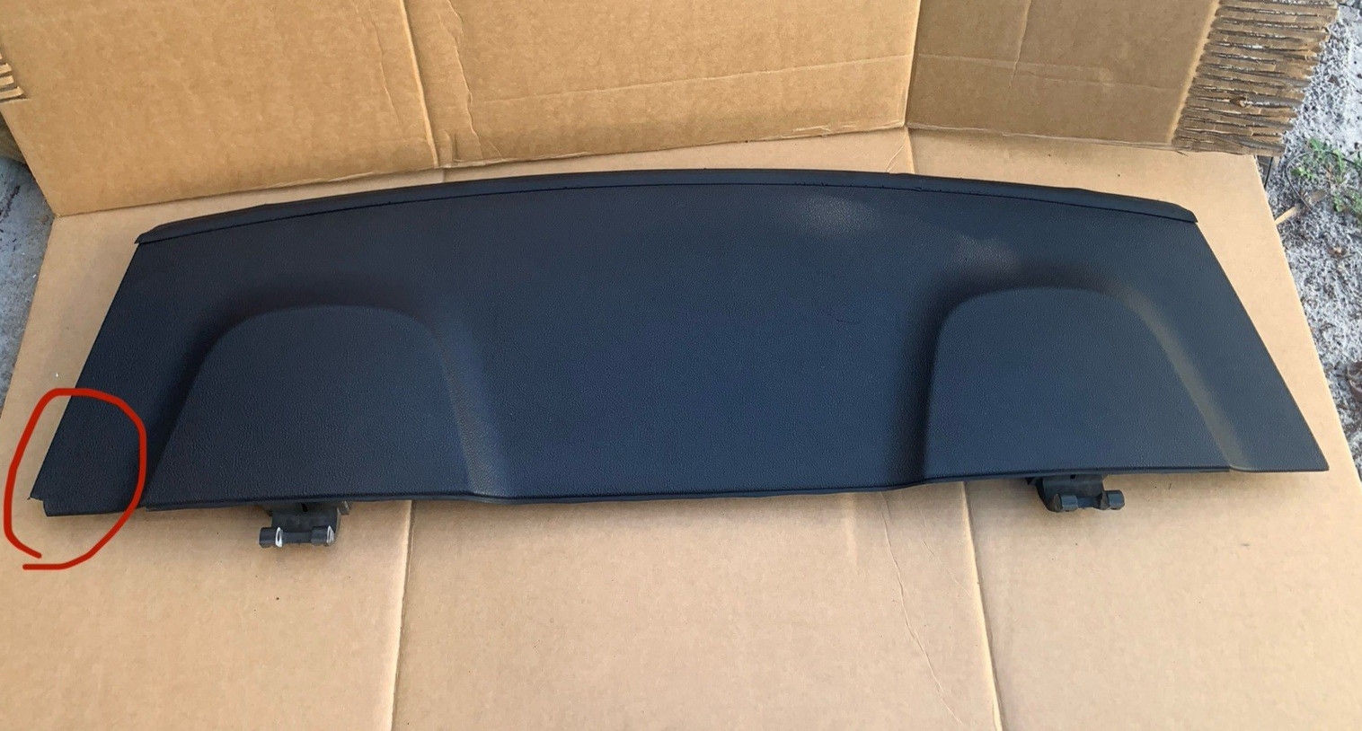 2006-2009 OEM Pontiac G6 Convertible Top Tonneau Cover Rear Boot Lid -chipped