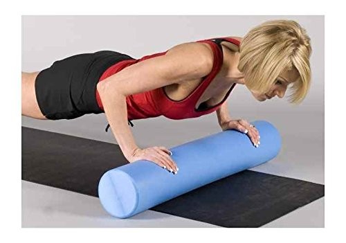 High Density Smooth EVA Roller, 36-Inch, Blue,20-0637