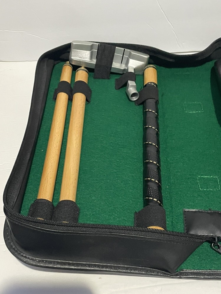 Indoor Executive Golf Putting Set w/Carry Case