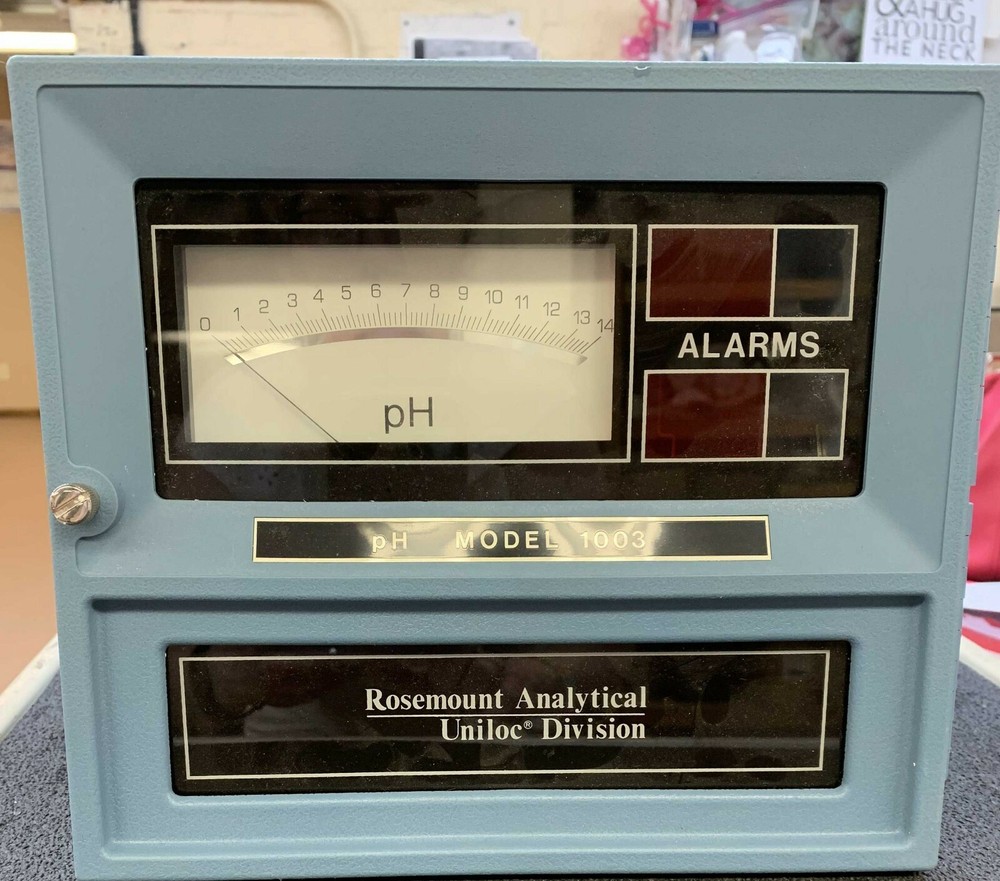 ROSEMOUNT MODEL 1003 PH ANALYZER
