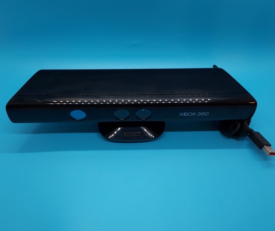 XBOX 360 KINECT • Microsoft SLR Motion Sensor Bar Attachment Black With Cord