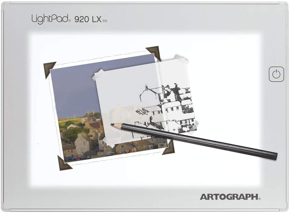 Artograph LightPad 920 LX - 9" x 6" Thin, Dimmable LED Light Box