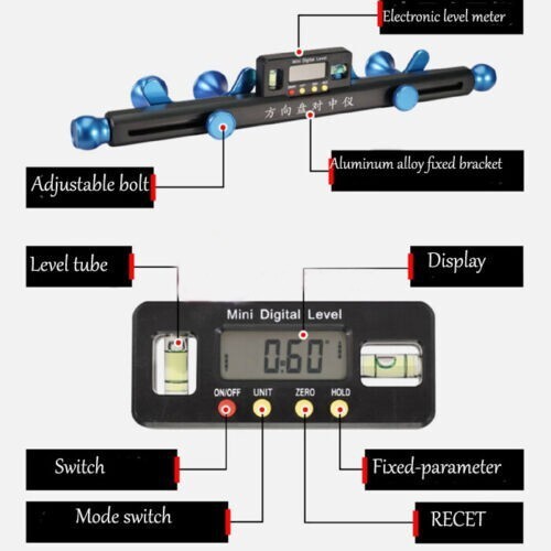 Car Steering Wheel Level Alignment Tool Wheel Aligner Alignment Special Tools US