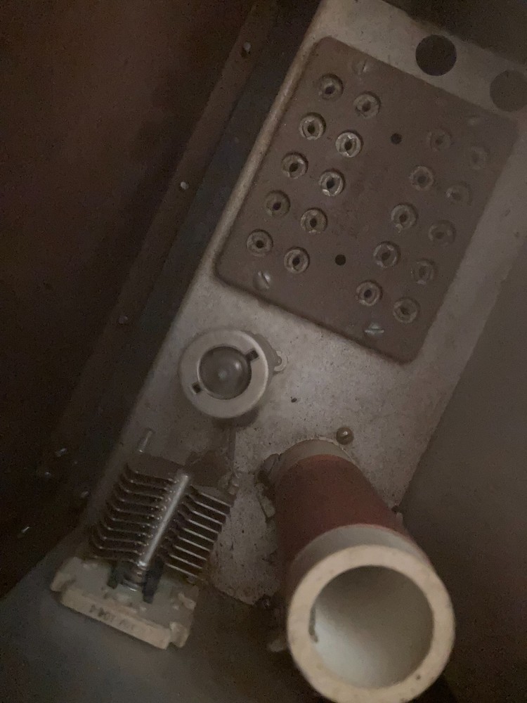 Vintage Johnson Viking II HF tube Transmitter Copper Plated Case