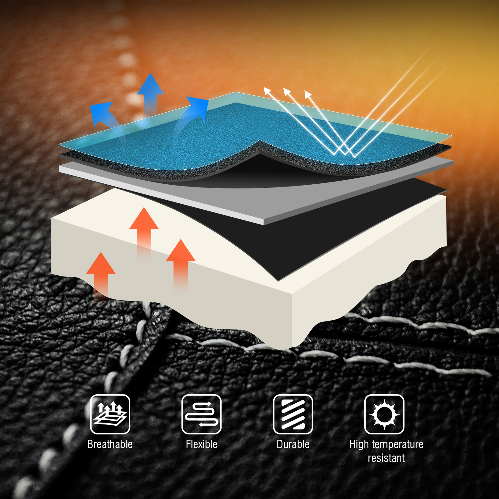 Driver Passenger Seat Fit For Harley Touring Electra Glide Tri Glide 09-23