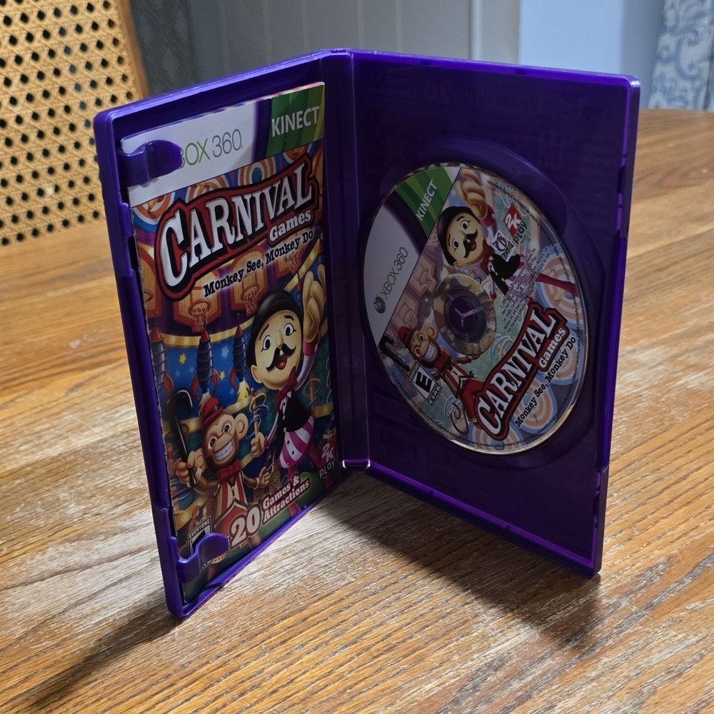 Microsoft Xbox 360 Kinect Motion Camera with 6 Kinect Games Kinect Adventures