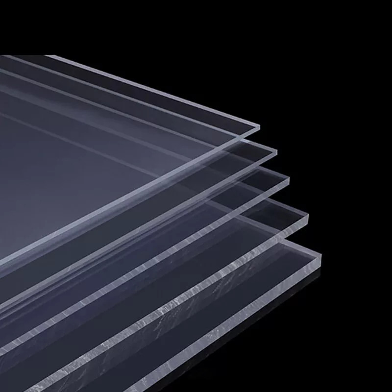 Thick 0.3mm-2mm Translucent PVC Plastic Sheet Thin Clear Plastic Panel PVC Plat