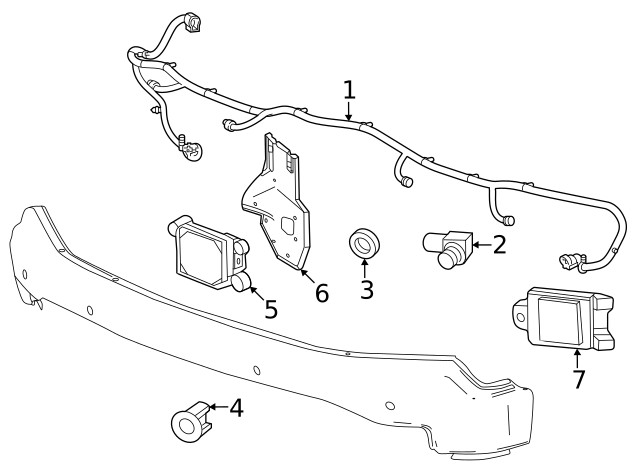 Genuine GM Harness 85560809