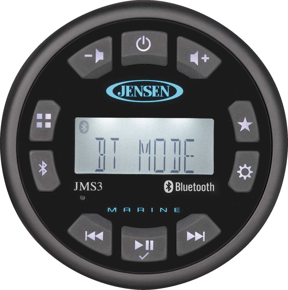 Jensen Compact Waterproof Bluetooth Stereo (JMS3RTL)
