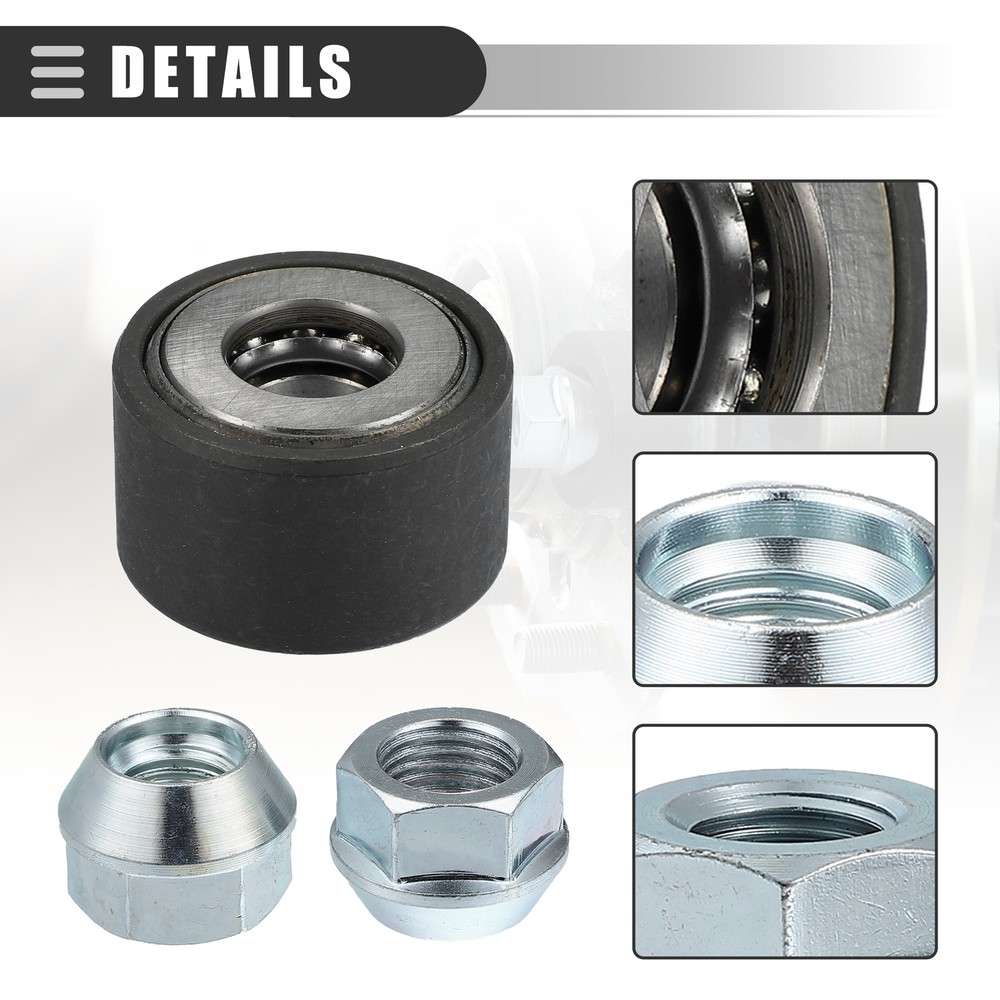 Universal Pack (2) Wheel Stud Installer Tool with 3/4" Hex Wheel Lug Nuts