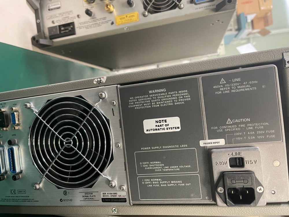 HP Agilent 8510C LCD Display Processor for Network Analyzer System _4116A10962