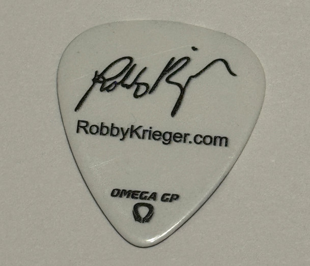 The Doors Robby Krieger Signature 2023 Tour Guitar Pick Stage Concert Plectrum