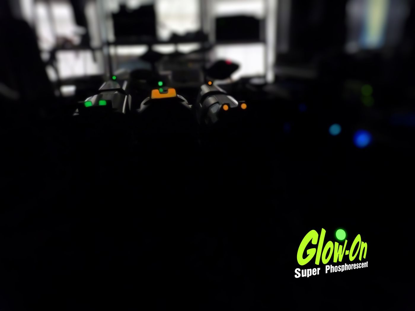 Glow-On RED Glow Paint For Gun Sights, Fishing Lures, 2.3 ml Vial, Bright!