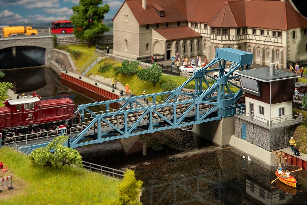 Faller 120506 HO Bascule Bridge with Drive Building Kit