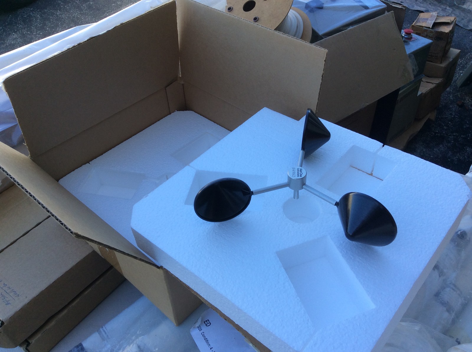 RARE 170.41 Metone anemometer cup 170.41 Used Wind Calibrator NICE $59