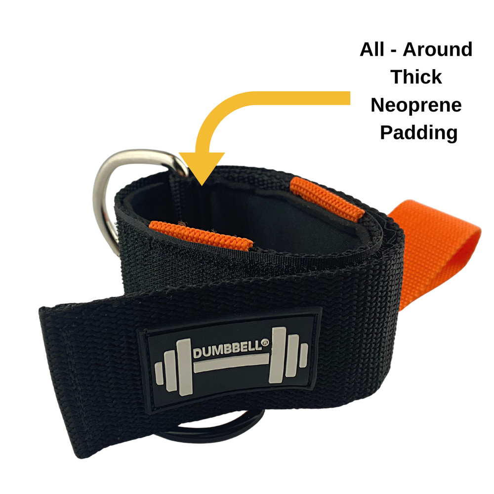 Ankle Straps Glute 3 D-ring Exercises Machine Home Gym