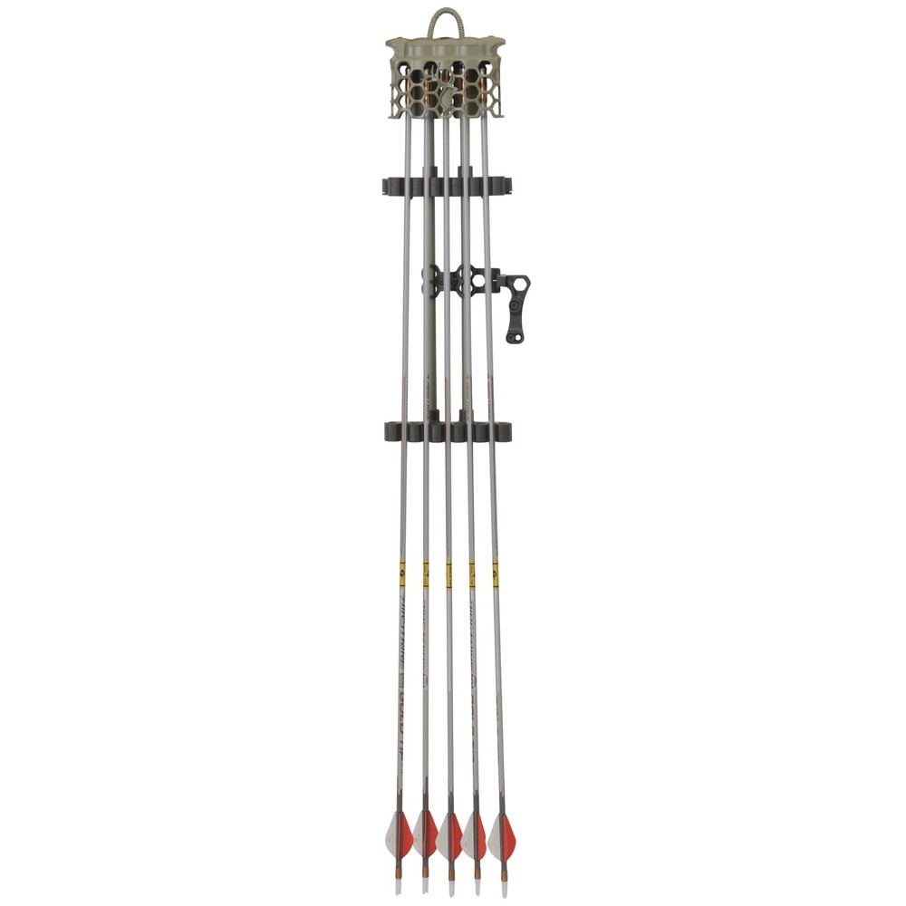 Hex Light Archery Arrow Quiver, Green