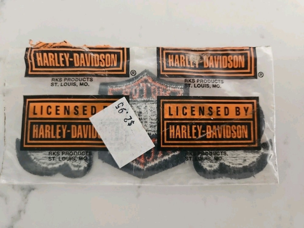 Harley Davidson Trade Mark Logo Sew-on Patch Embroidery Patch
