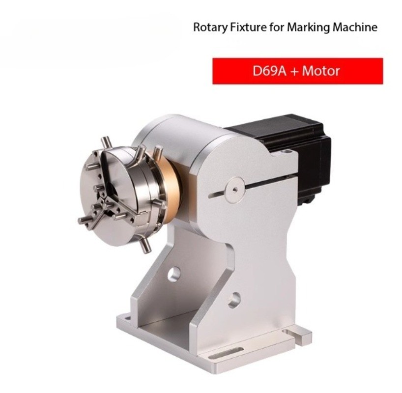 Laser Marking Machine Rotary Axis Rotary Workbench Chuck Engraving Machine
