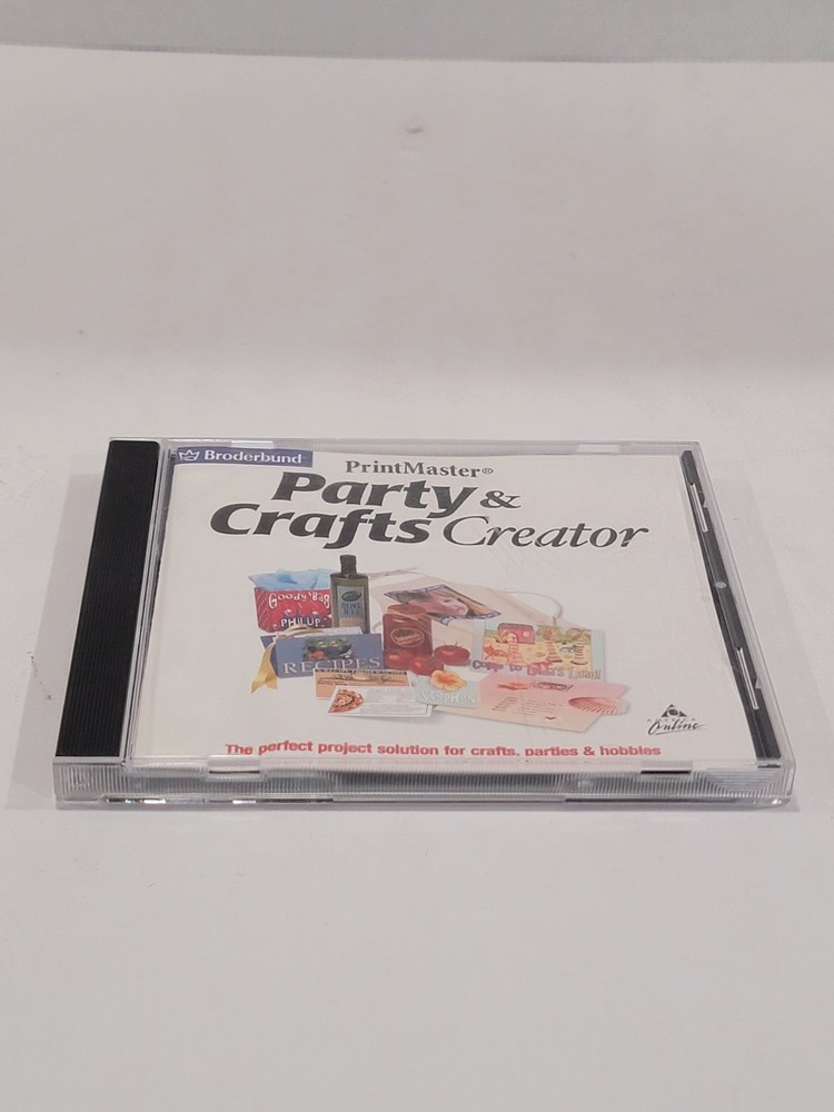 PrintMaster PARTY & CRAFTS CREATOR Windows 95/98/2000 | PC CD-ROM