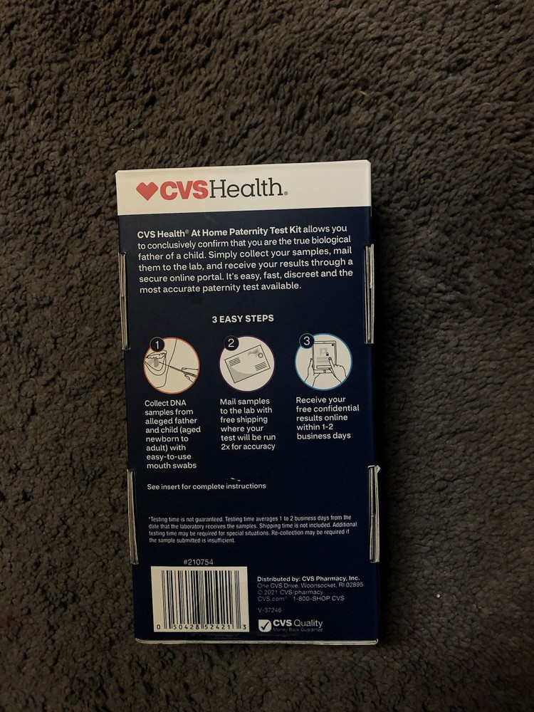 CVS Paternity Test Kit