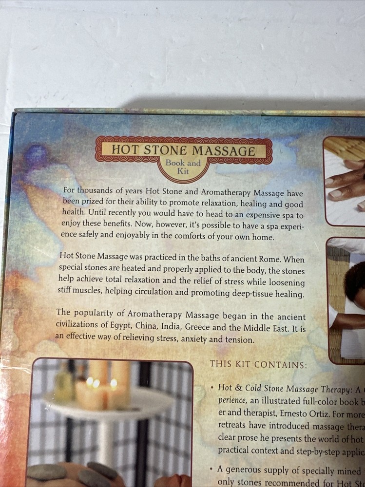 Hot Stone Massage Therapy Kit by Mud Puddle Please Read