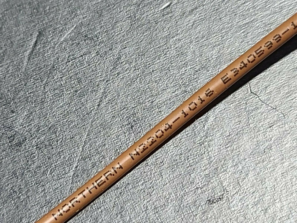 Northern N2204 22/4C Solid Conductor Security/Control Cable Riser Brown /100ft