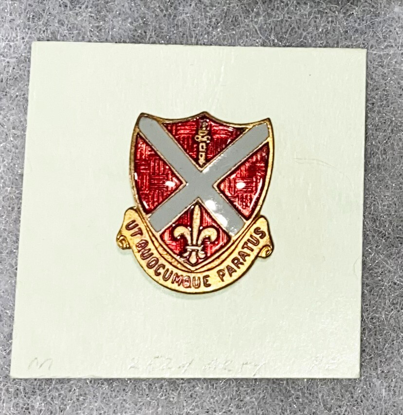 WWII 252nd Field Artillery DI PB