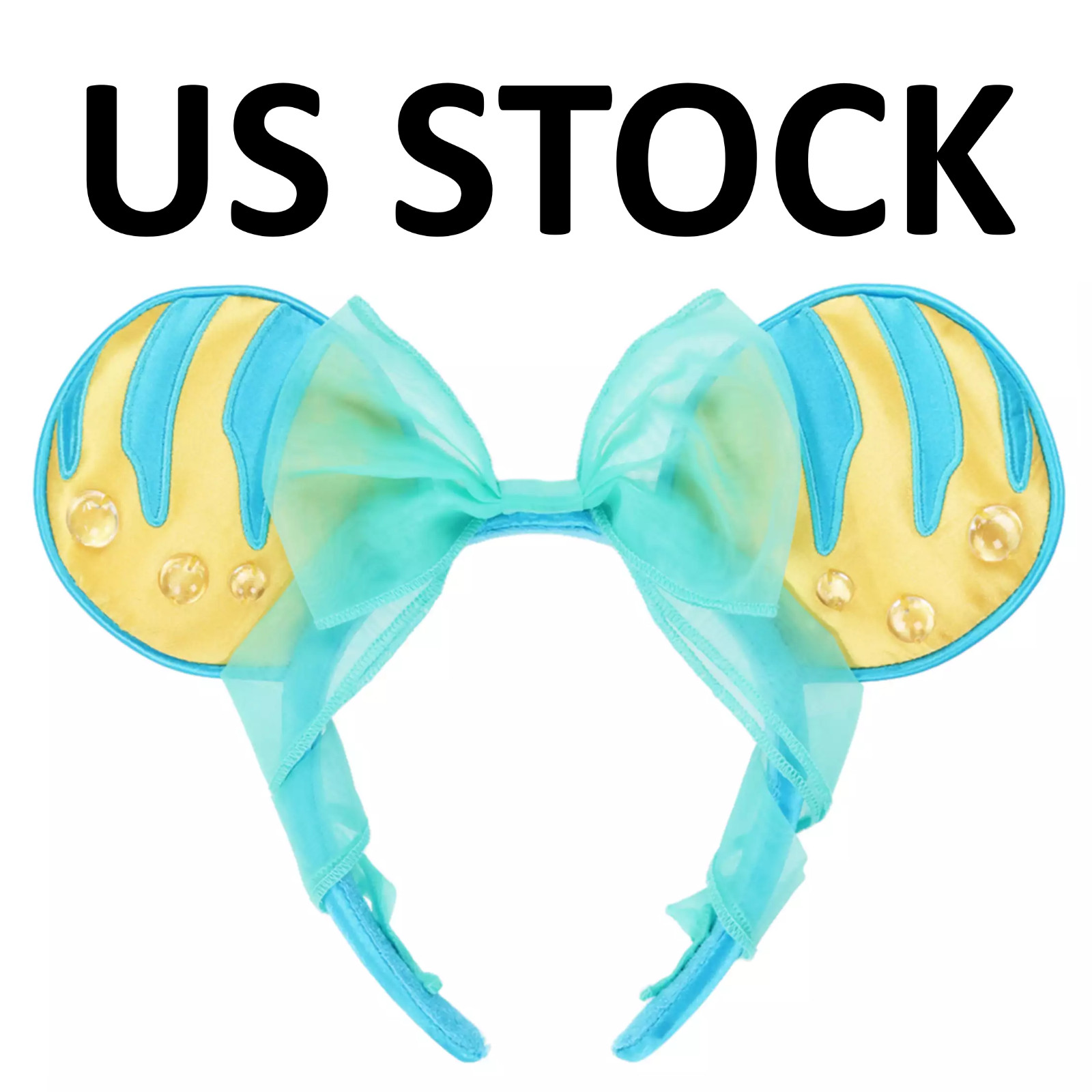 Japan Tokyo Disney Ariel Flounder Ears Headband Little Mermaid 2025【US STOCK】