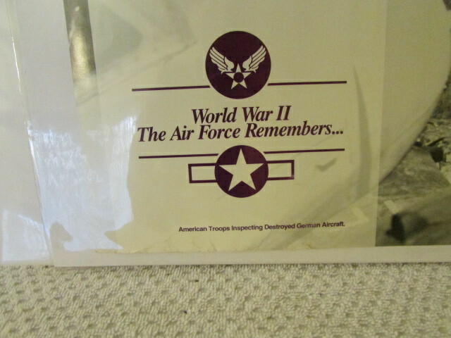 WW11 REMEMBERED POSTER