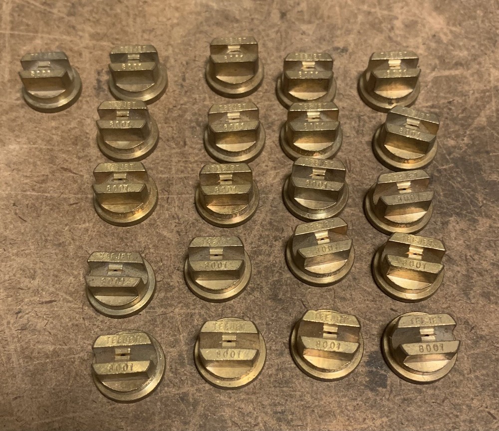 TeeJet 8001BR Brass Standard Flat Spray Tip