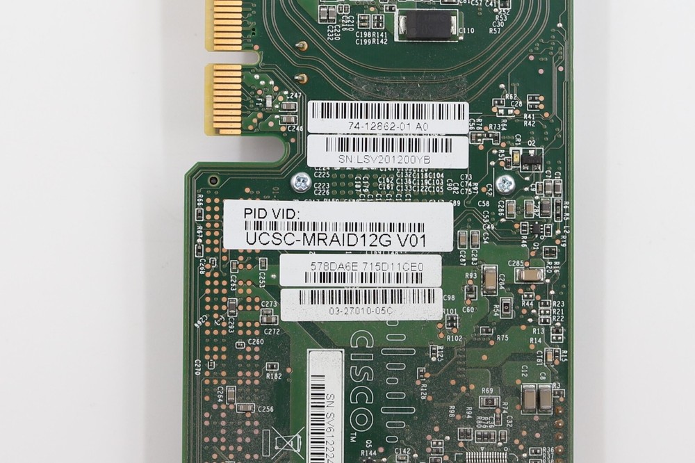 Cisco UCSC-MRAID12G 12Gb/s SAS Modular RAID Controller Tested Working