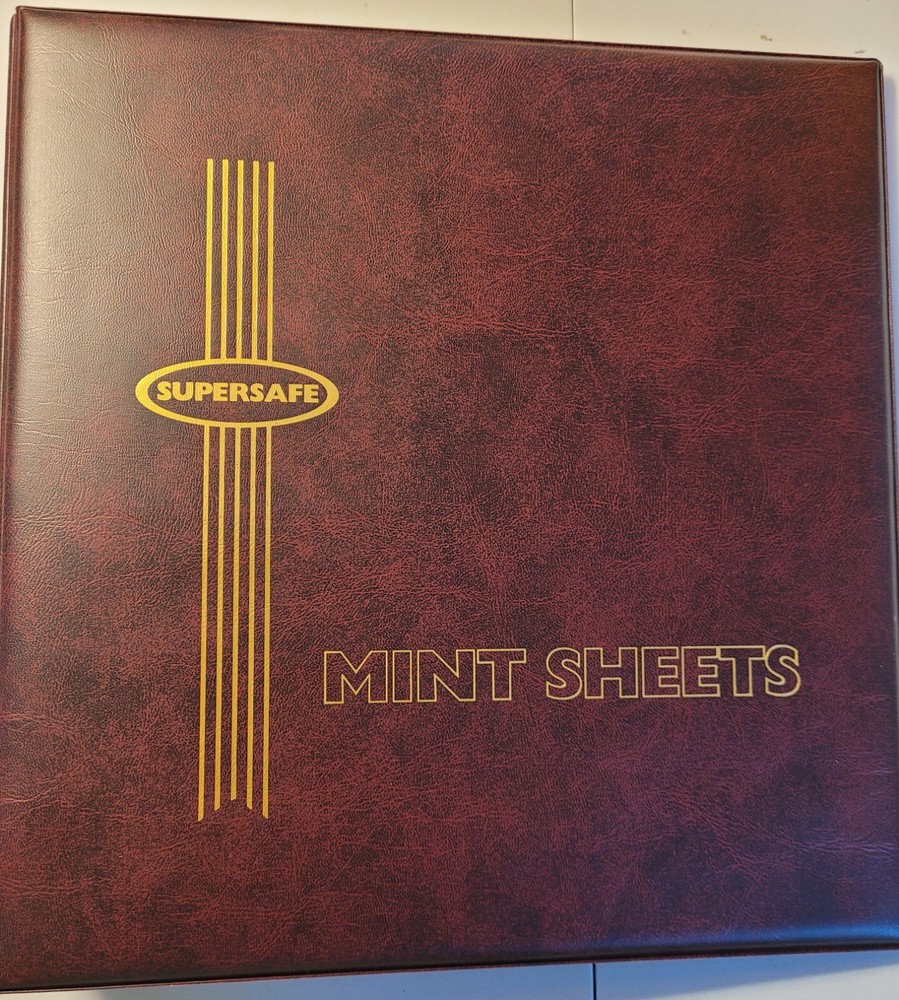 Supersafe Mint Sheet Album or Binder or Pages SELECT BELOW: