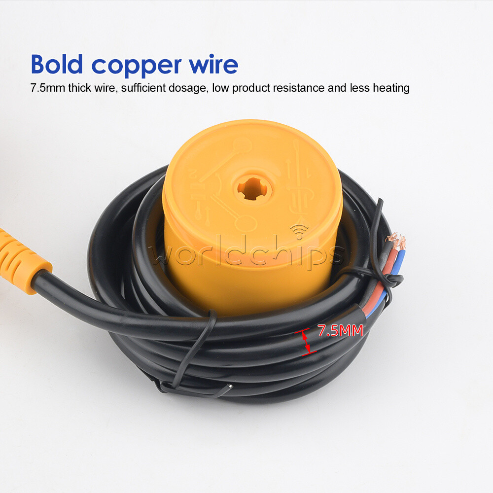 Float Switch Automatic Water Level Controller 16A with 1/2/3/4/5m Cable Sensor