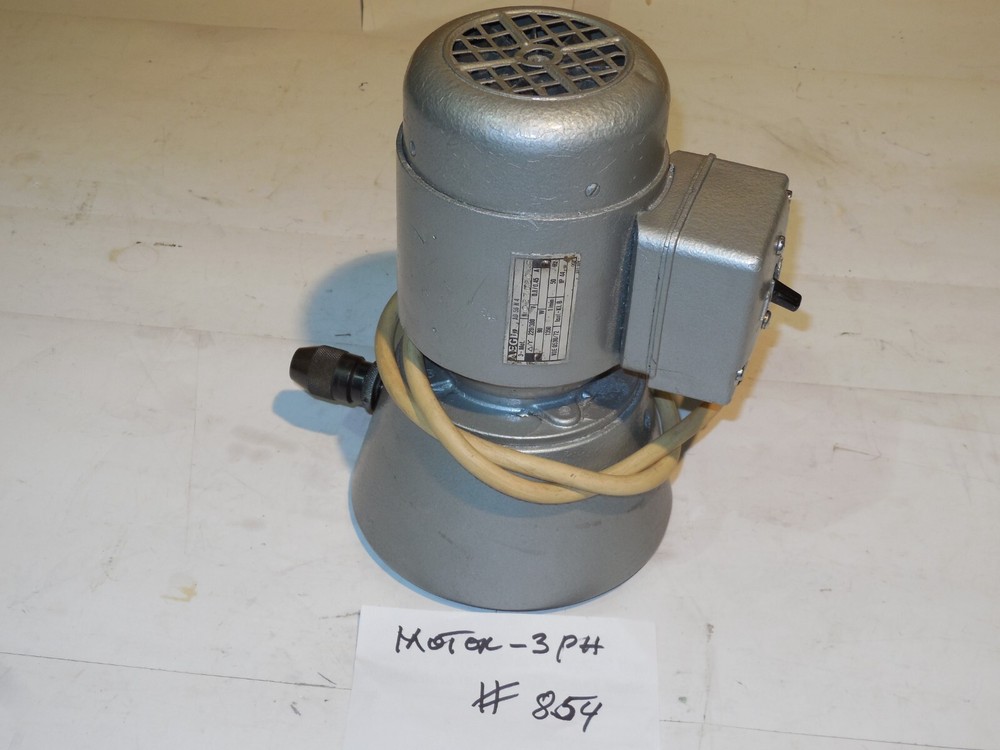 Motor 3 Phaze With Drill Chuck On The Front