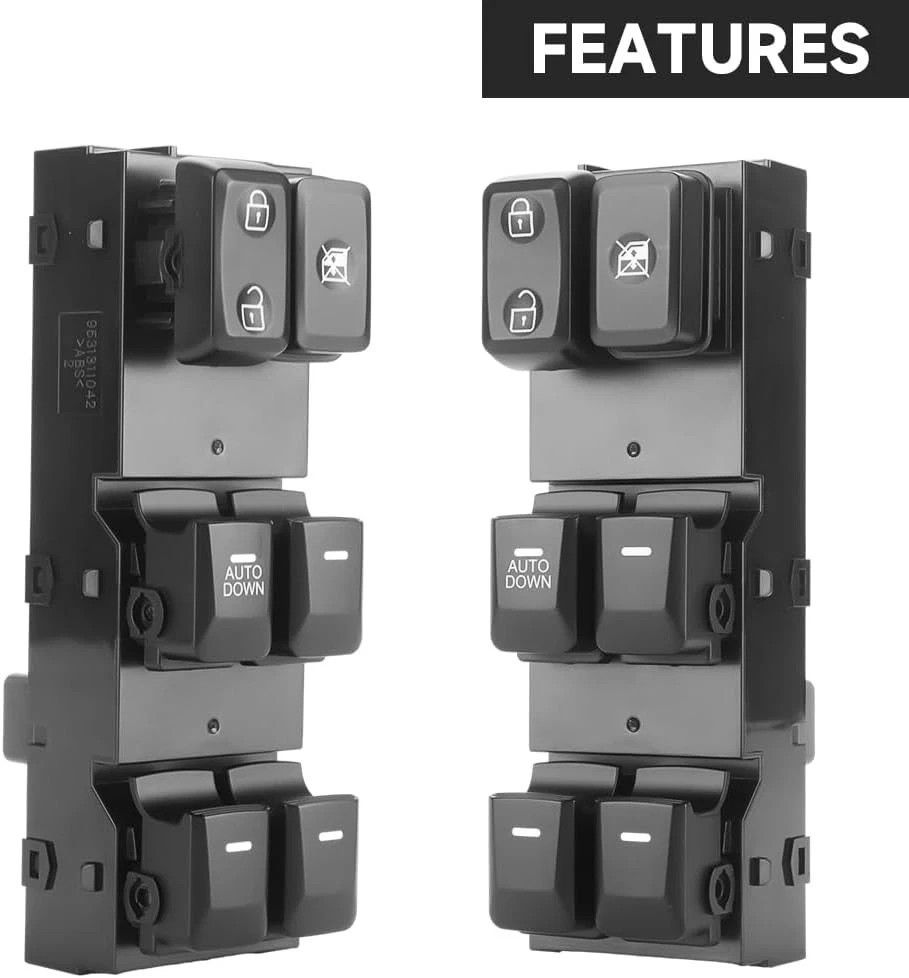 Front Left Driver Side Master Power Window Switch - Compatible for Kia