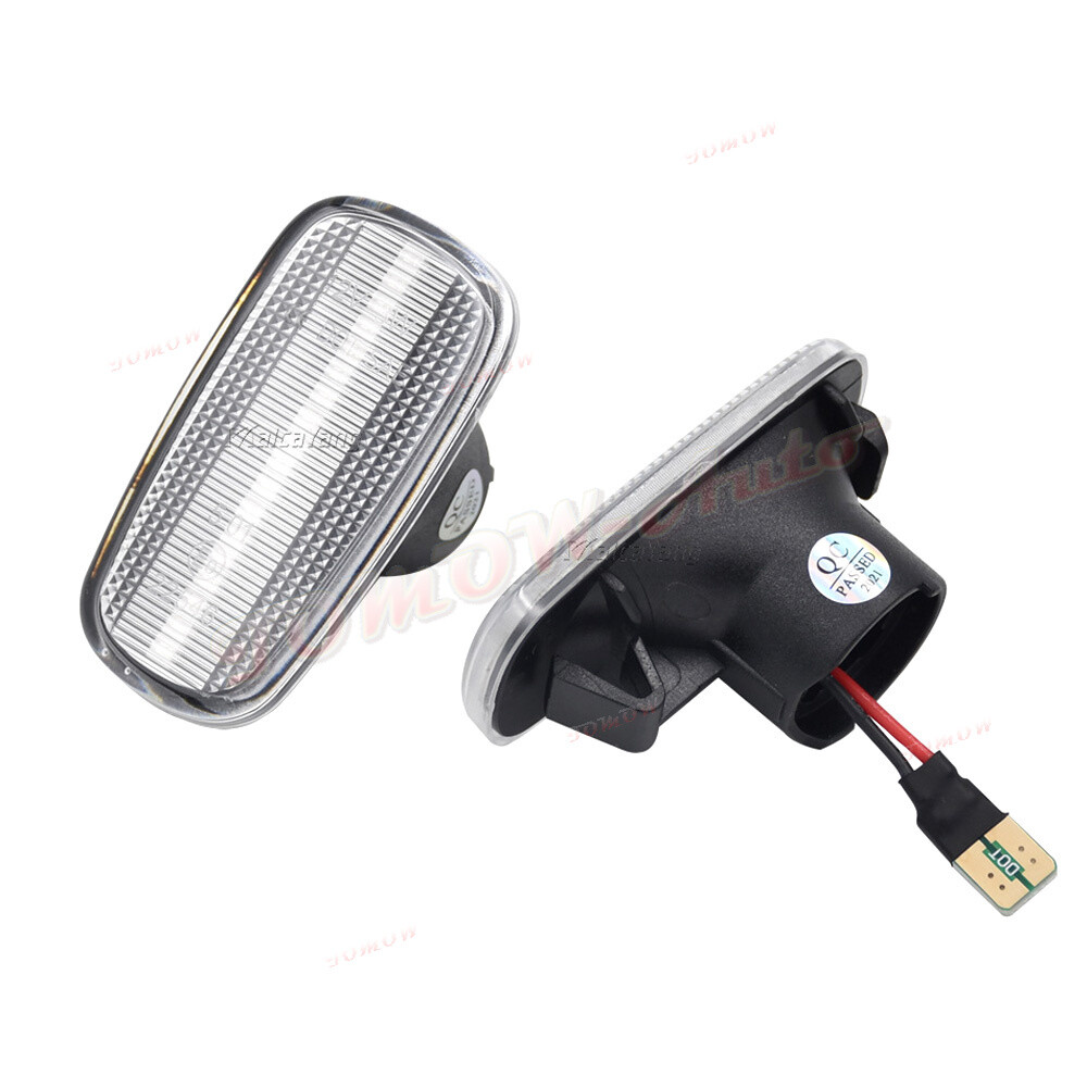 Clear For Lexus IS200 IS300 1999 2000 2001-2005 LED Dynamic Side Marker Light