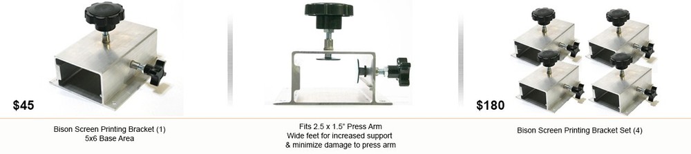 Screen Printing Platen Pallet Bracket