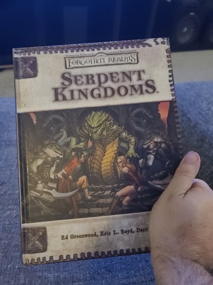 Serpent Kingdoms Forgotten Realms Dungeons & Dragons Amazing!