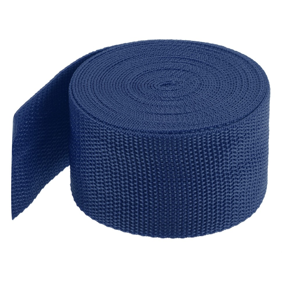 Lightweight Polypropylene Webbing Strap 5cm 5 Yard Navy Blue