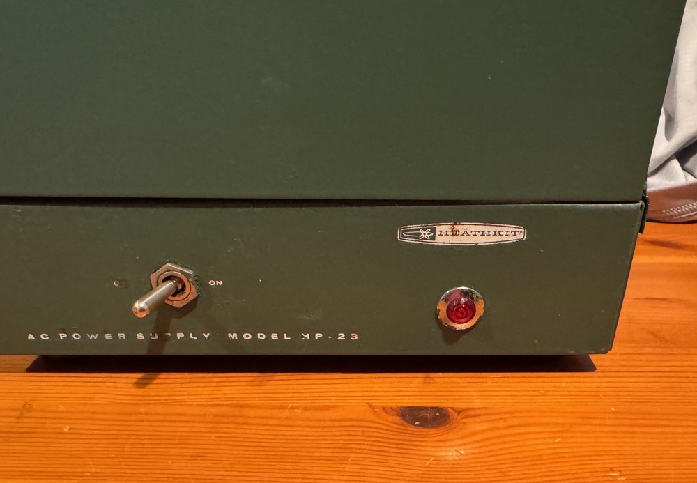 Vintage Heathkit Power Supply Model HP-23 Restored Upgraded Ham Radio