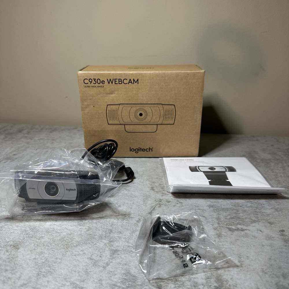 Logitech C930E 1080p Webcam with H.264 Support - NEW