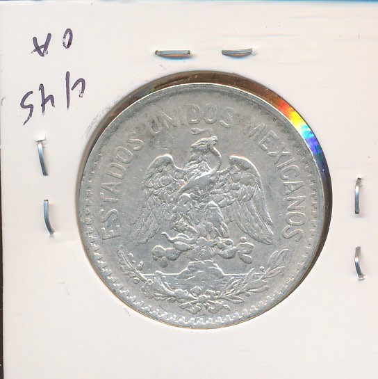 MEXICO - CAP & RAY - 50 CENTAVOS . 1906- SILVER - #6502