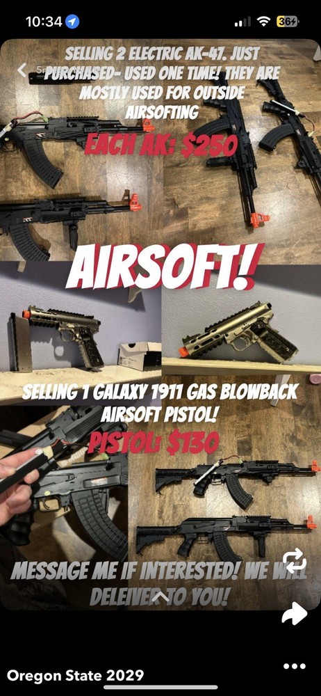 Airsoft bundle