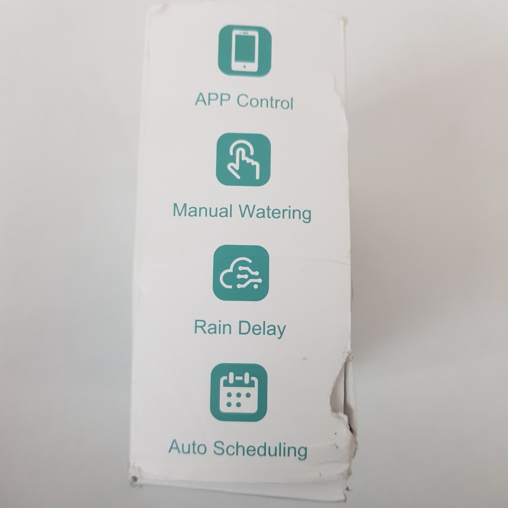 Smart Sprinkler Timer Controller with WiFi Hub/Bluetooth Outdoor Garden Use
