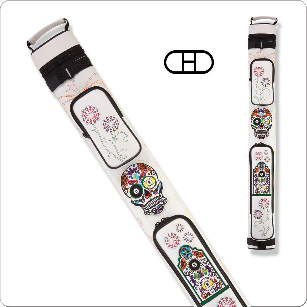Action Calavera CALC22D 2x2 Stitch Hard Pool Cue Case