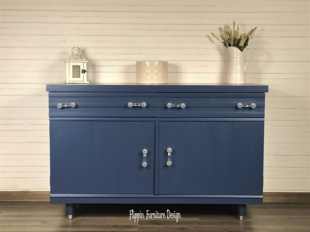 3" Antique Glass Pull Clear